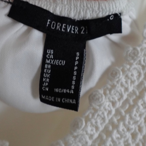 Forever 21 Cream Crochet Dress - Picture 3 of 5